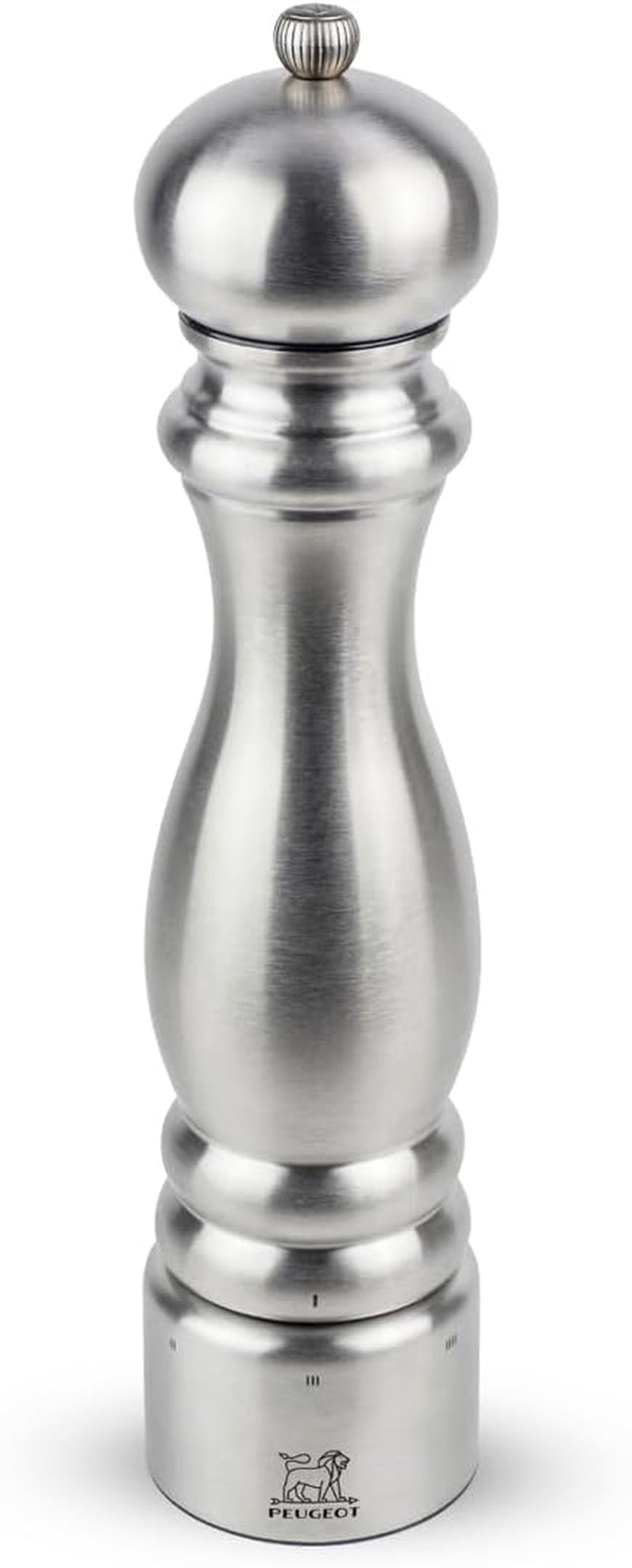 Peugeot - Paris Chef u'Select Manual Pepper Mill - Adjustable Grinder - Stainless Steel