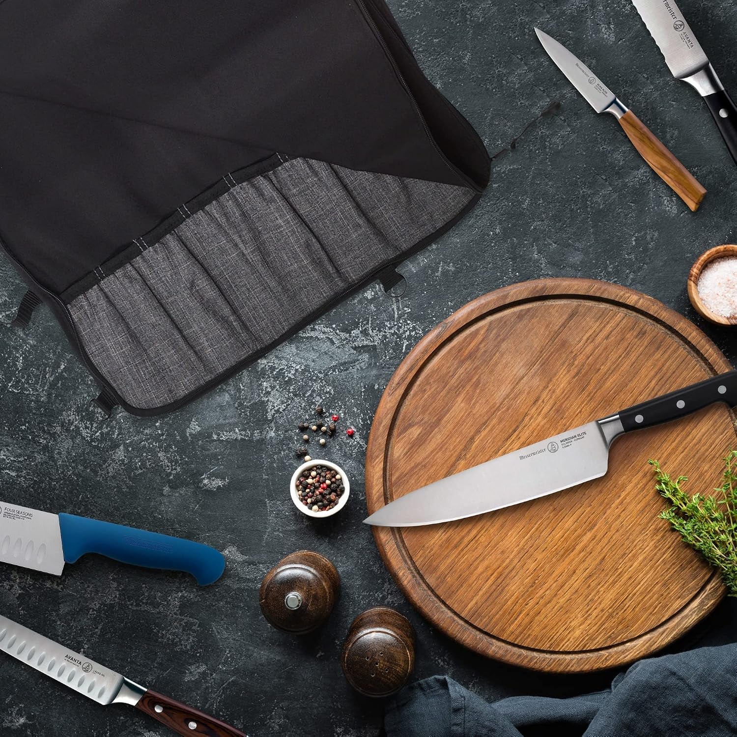 Messermeister 8-Pocket Knife Roll