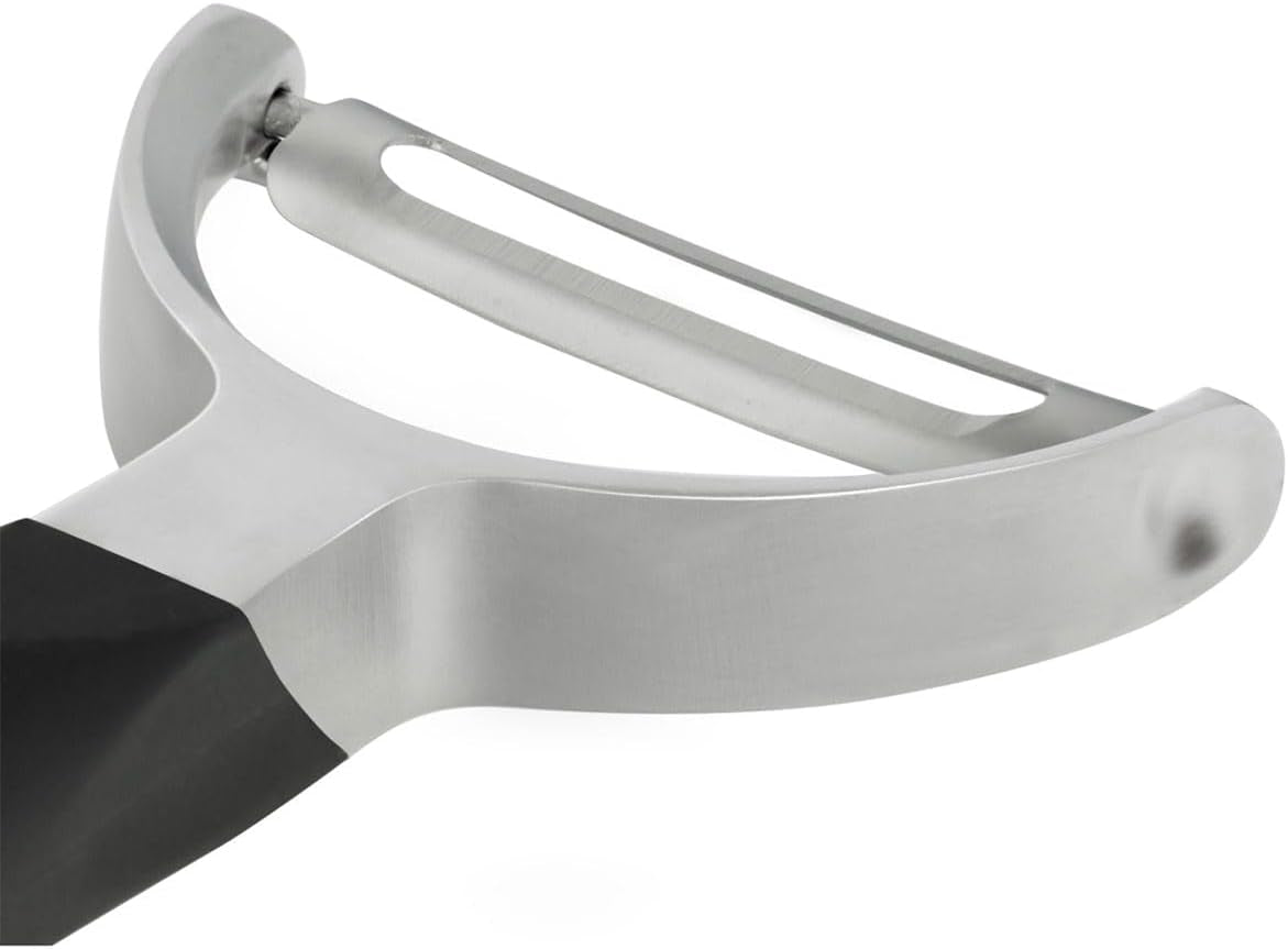 Microplane Professional Y-Peeler – Ultra-Sharp Stainless Steel Blade with Ergonomic Grip