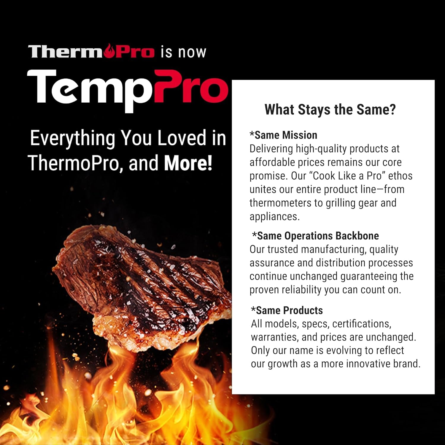 TempPro TP20 500FT Wireless Meat Thermometer with Dual Meat Probe, Digital Cooking Food Meat Thermometer Wireless for Smoker BBQ Grill Thermometer Beef Steak Turkey Thermometer (Previously ThermoPro)