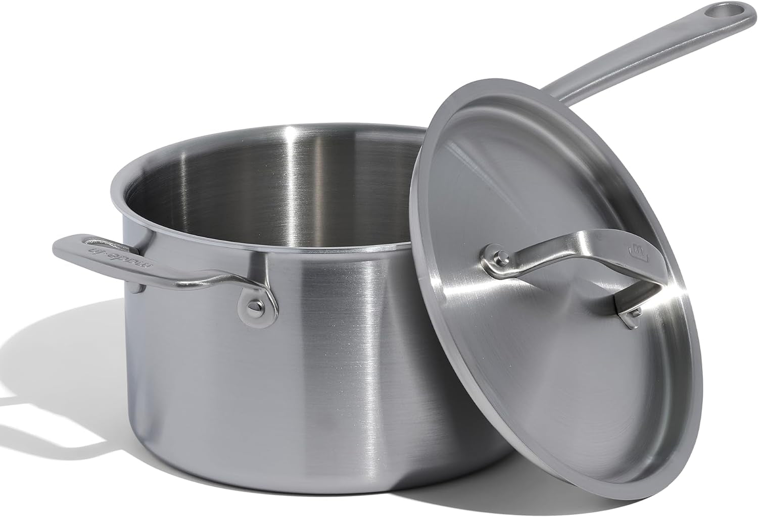 Made In 2-Quart Stainless Clad Saucepan