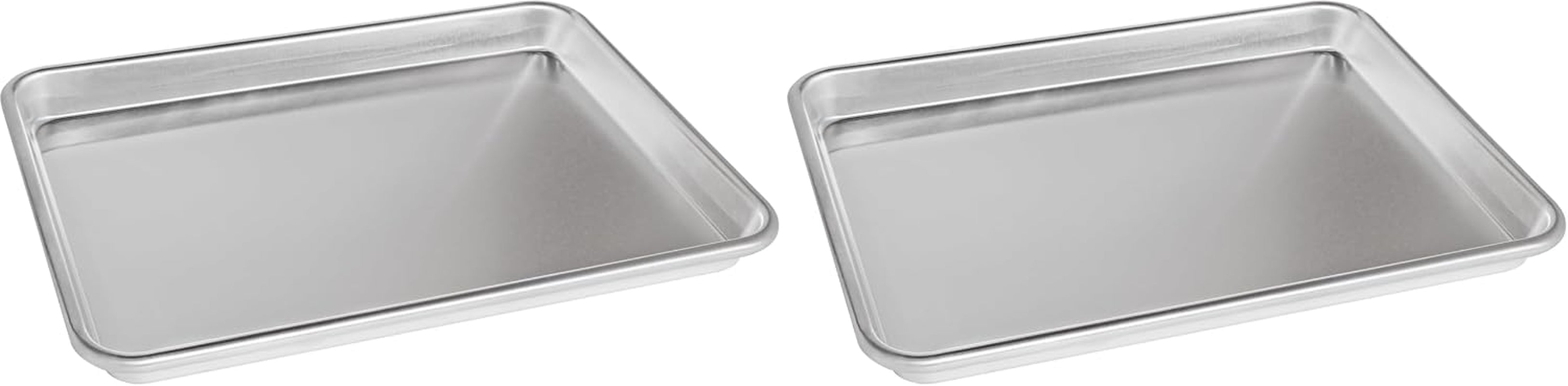 Fat Daddio's Natural Aluminum Half Sheet Pan, 2-Pack