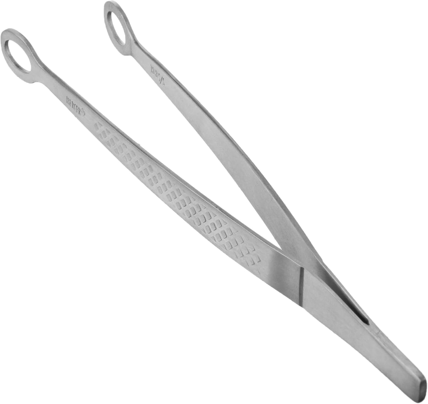 Mercer Culinary 18-8 Stainless Steel Precision Plus Chef Plating Tong,