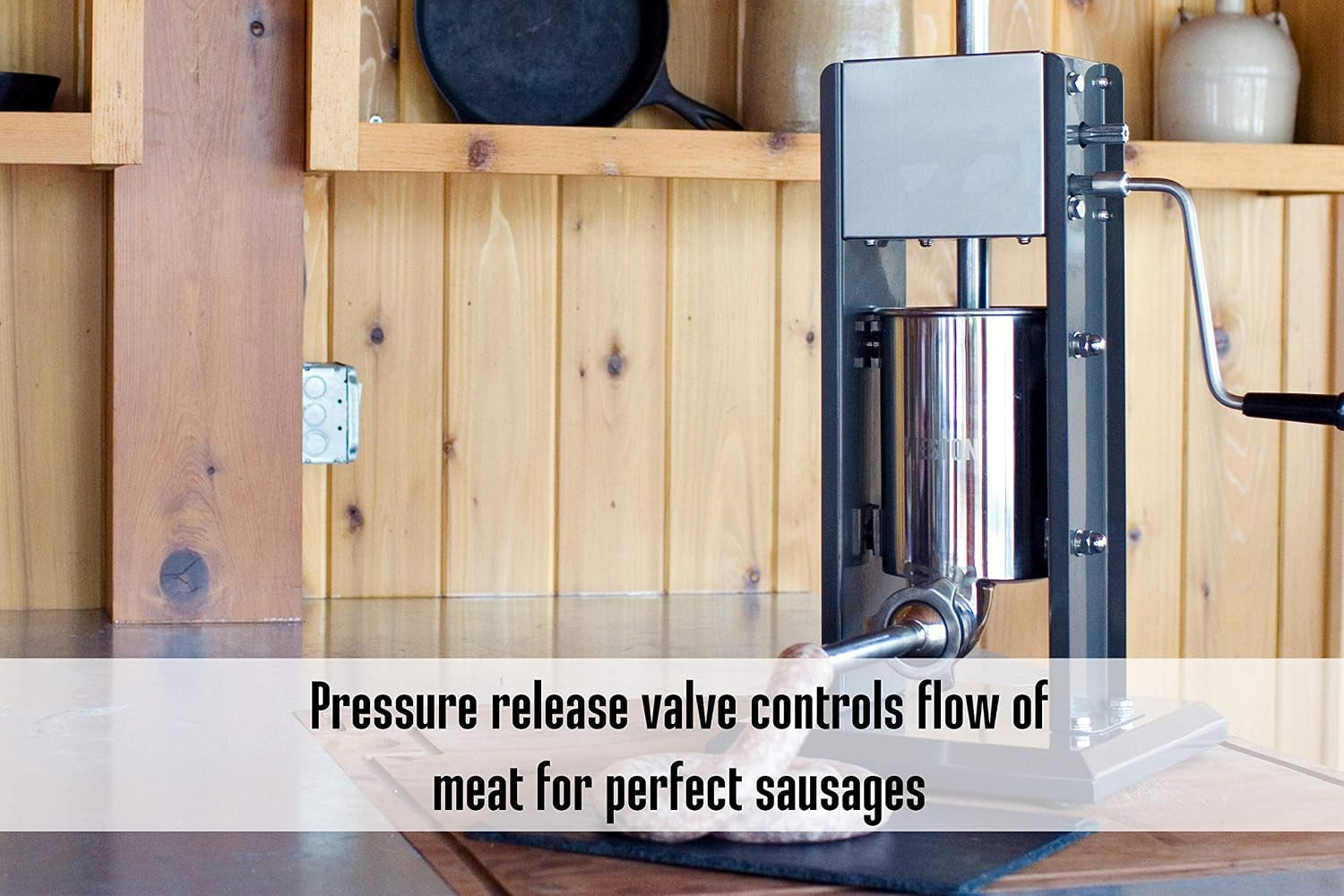 Weston 7-Lb Vertical Sausage Stuffer