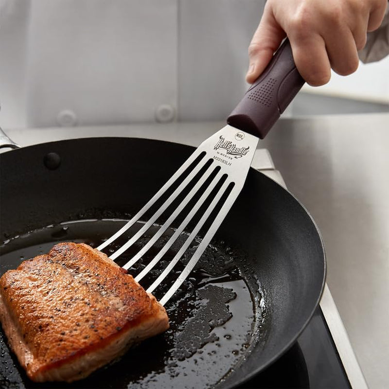 Mercer Culinary Hell's Handle Fish Turner/Spatula, 3 Inch x 6 Inch