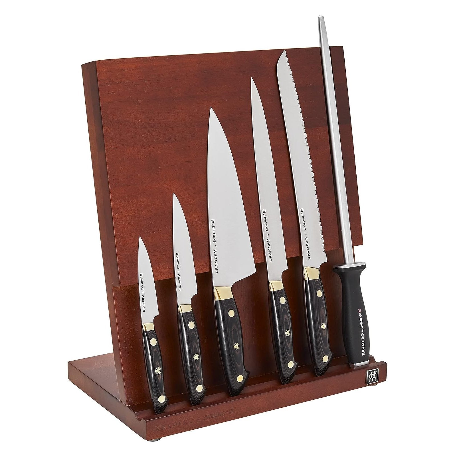 7 Piece German Carbon Knife Block Set