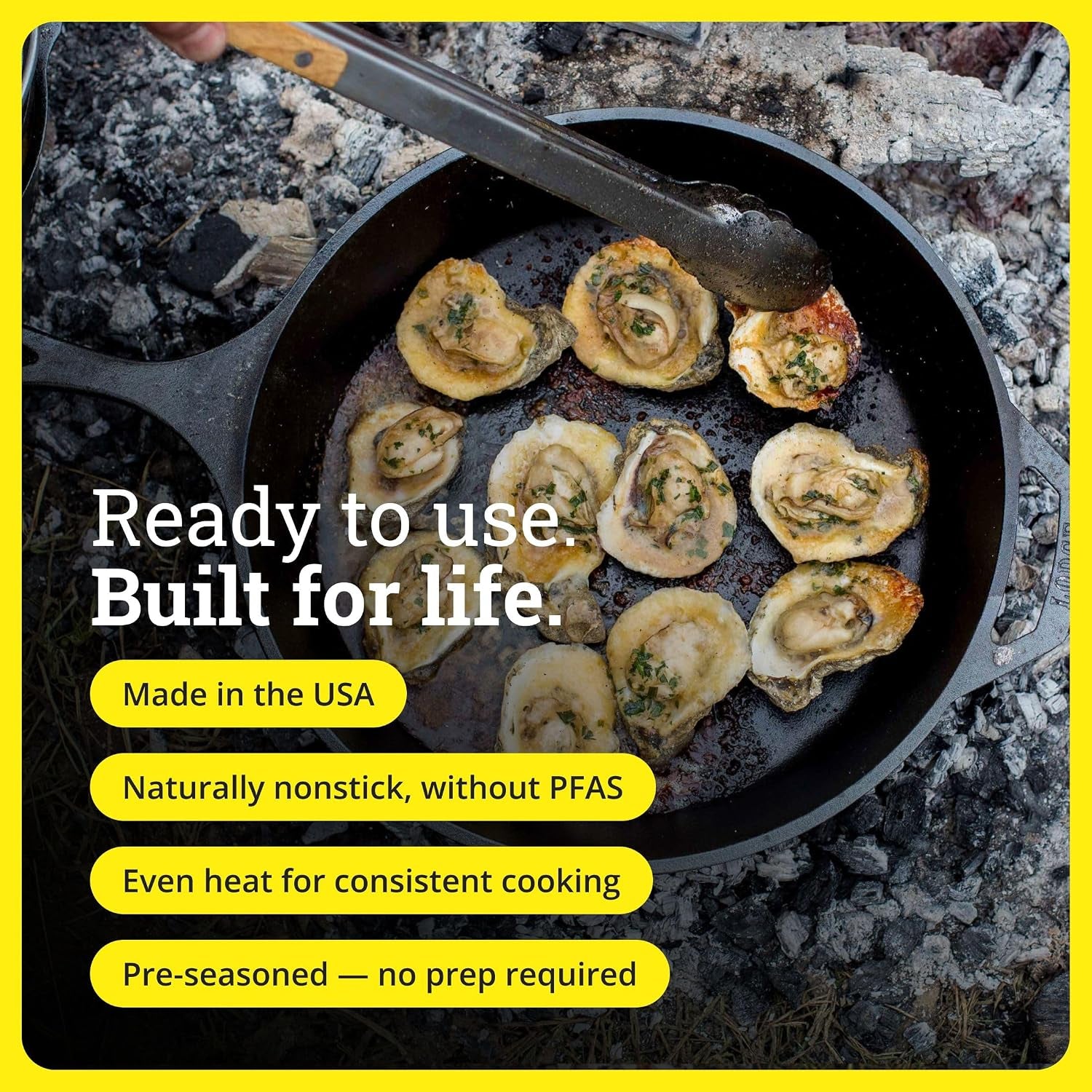 Lodge 15-Inch Cast Iron Skillet