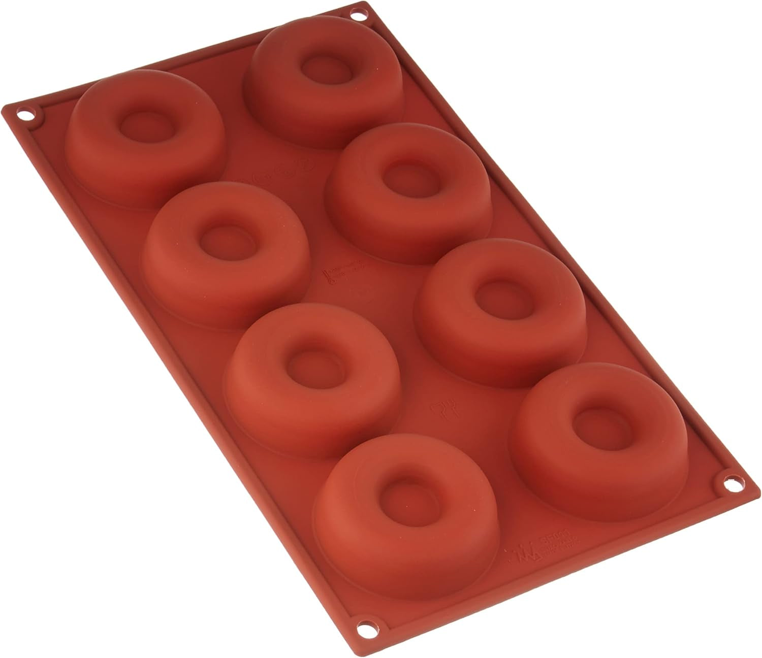 Silikomart SF011/C Silicone Classic Collection Mold Shapes, Ring, Medi