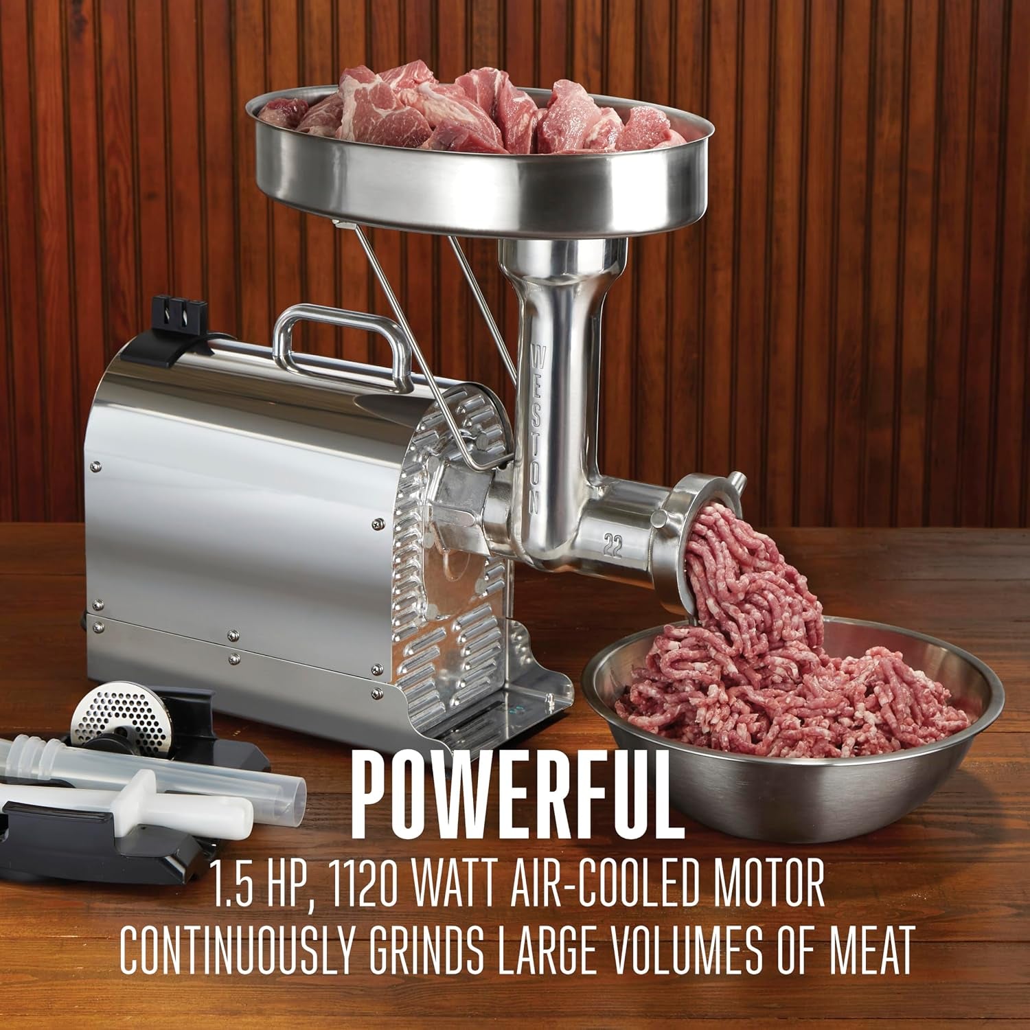 Weston #22 Pro Series Meat Grinder