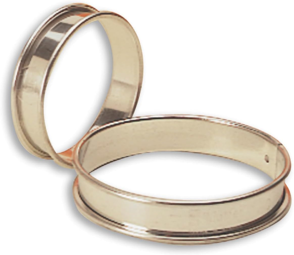 Matfer Bourgeat Stainless Steel Tart Ring 4 3/4 Inch