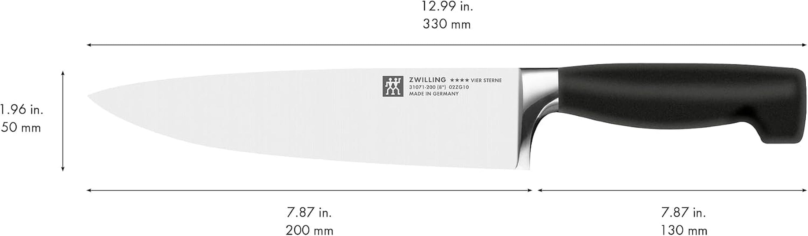 Zwilling Four Star 8-Inch Chef's Knife