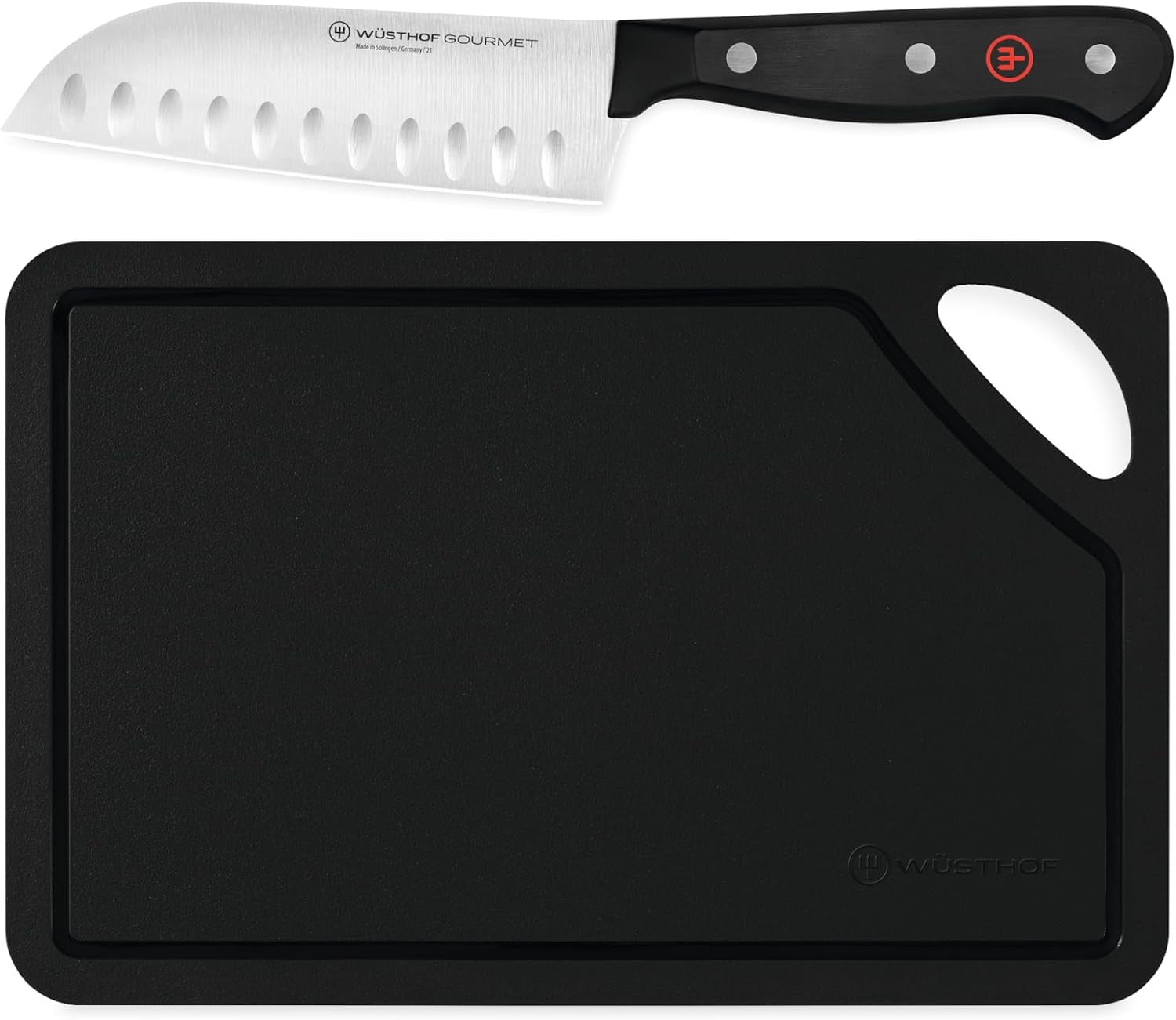 WÜSTHOF Gourmet 5" Hollow Edge Santoku Knife