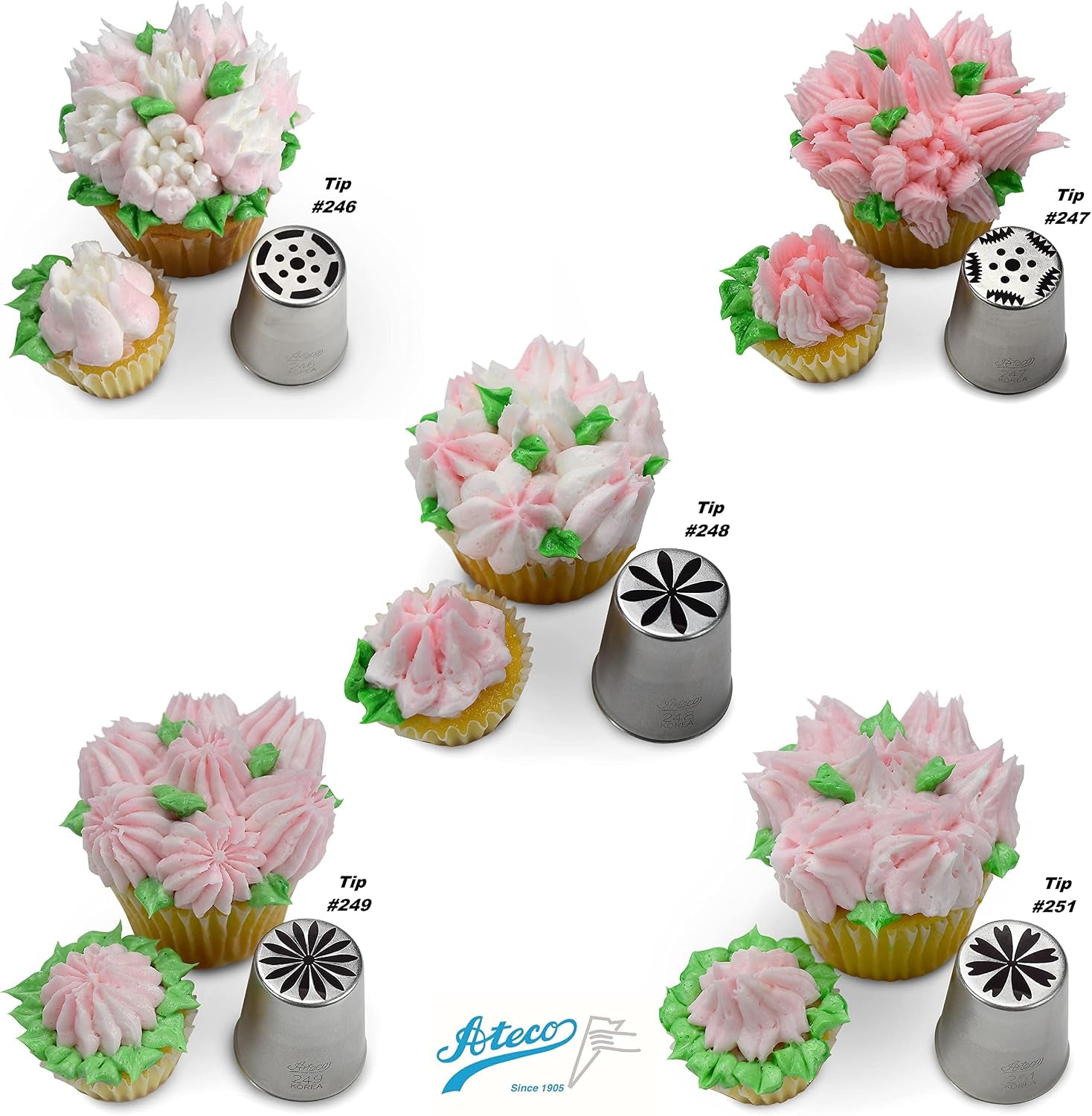 Ateco Russian Decorating Tip Set