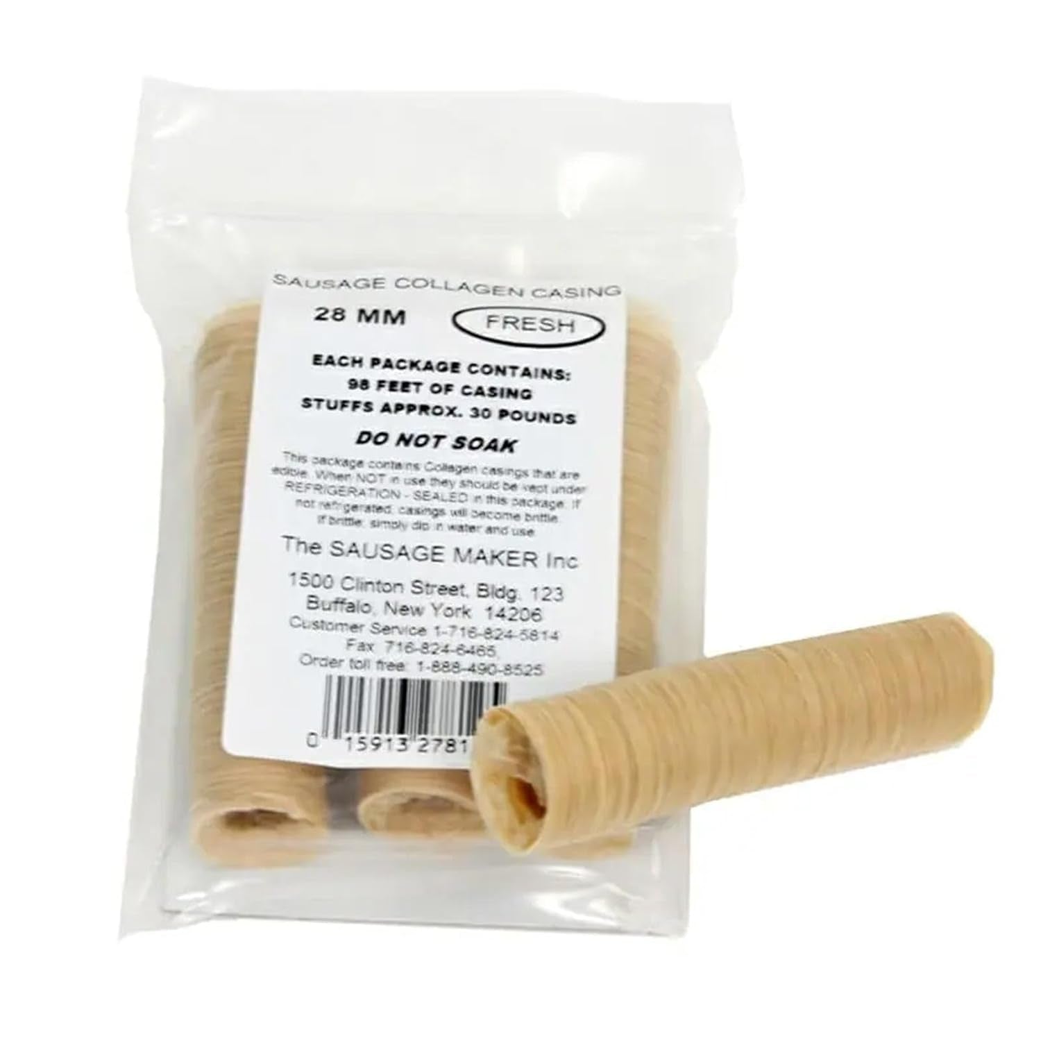 The Sausage Maker Weston Collagen Sausage Casings
