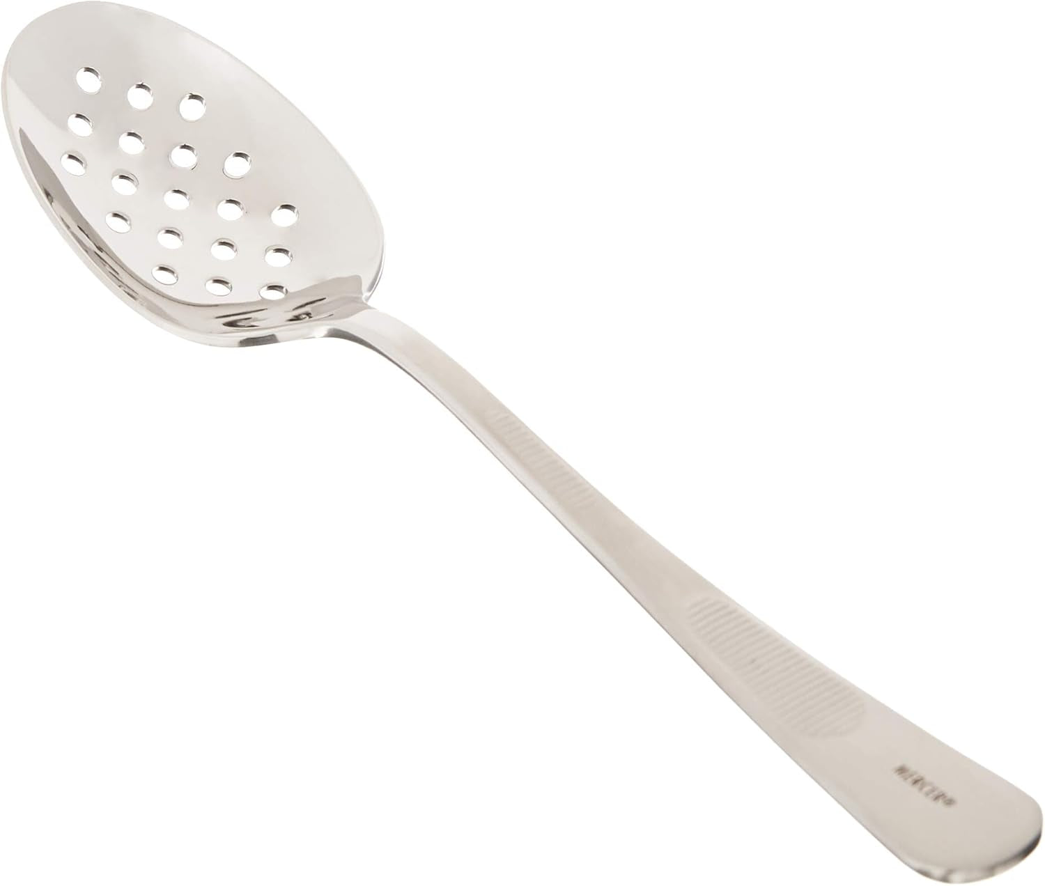 Mercer Culinary 18-8 Stainless Steel Plating Spoon with Solid Bowl, 9
