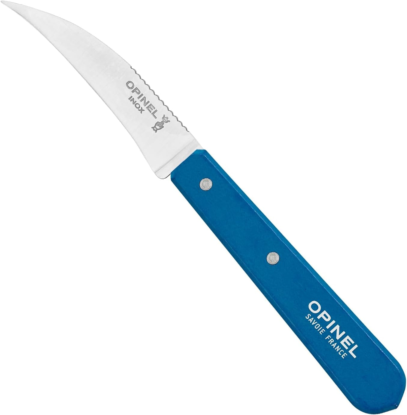 OPINEL Essential No.114 Vegetable Knife, Hornbeam Wood Handles, Made i