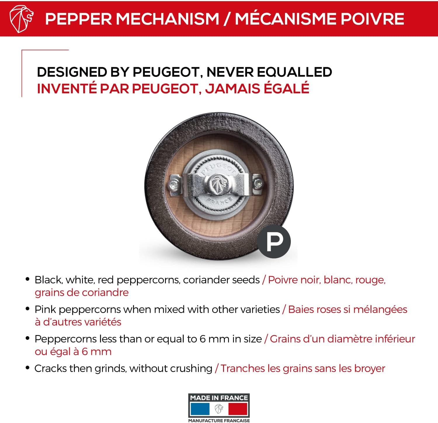 Peugeot Fidji Pepper Mill