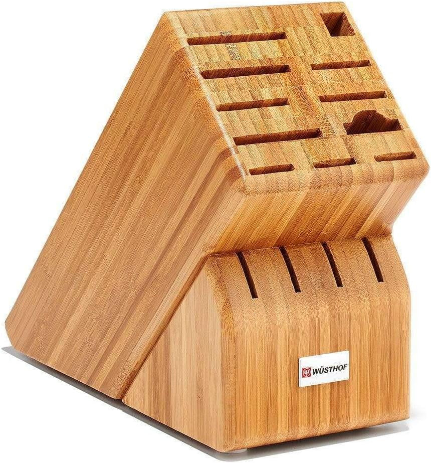 WÜSTHOF 15-Slot Black Knife Storage Block