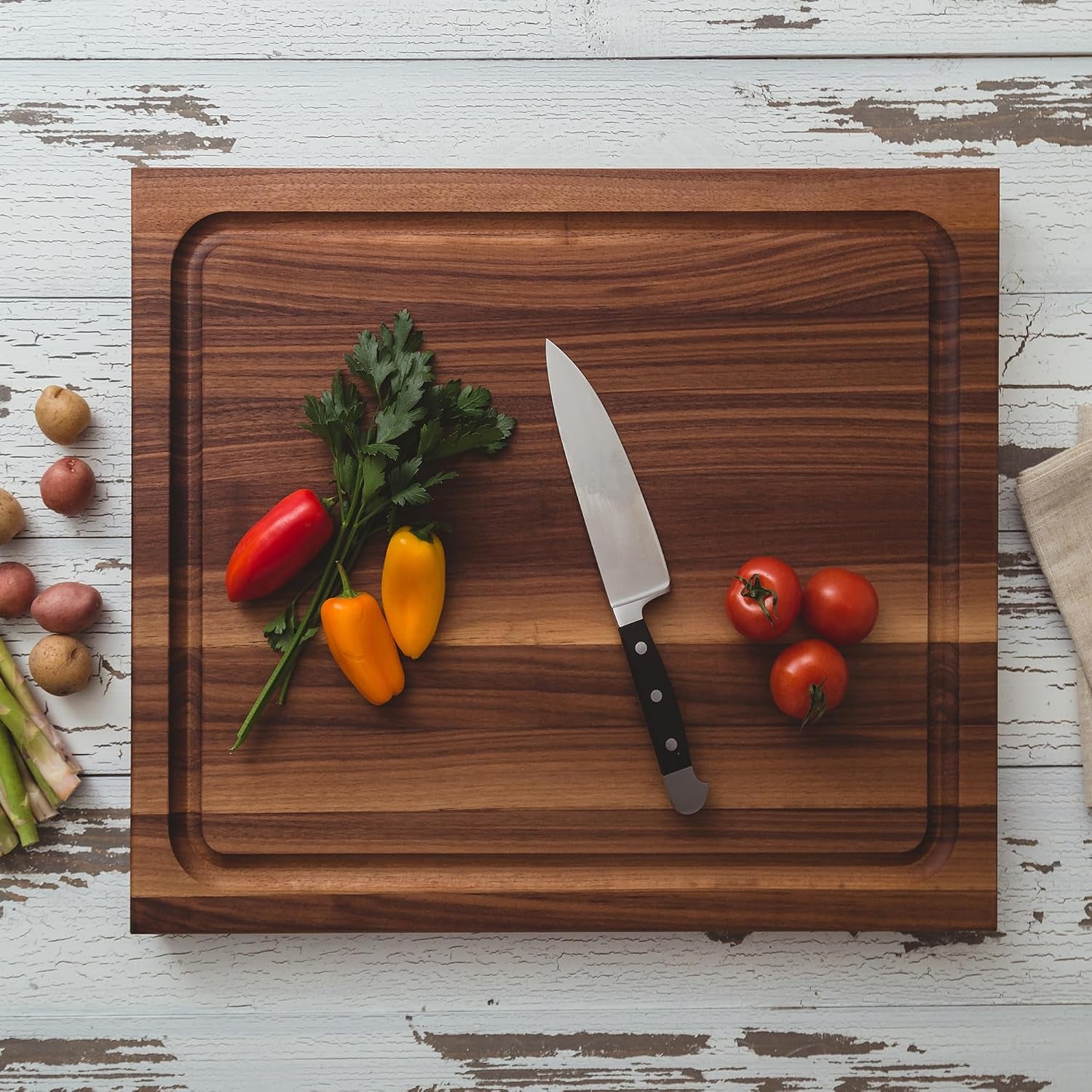 John Boos Block Walnut Reversible Cutting Board