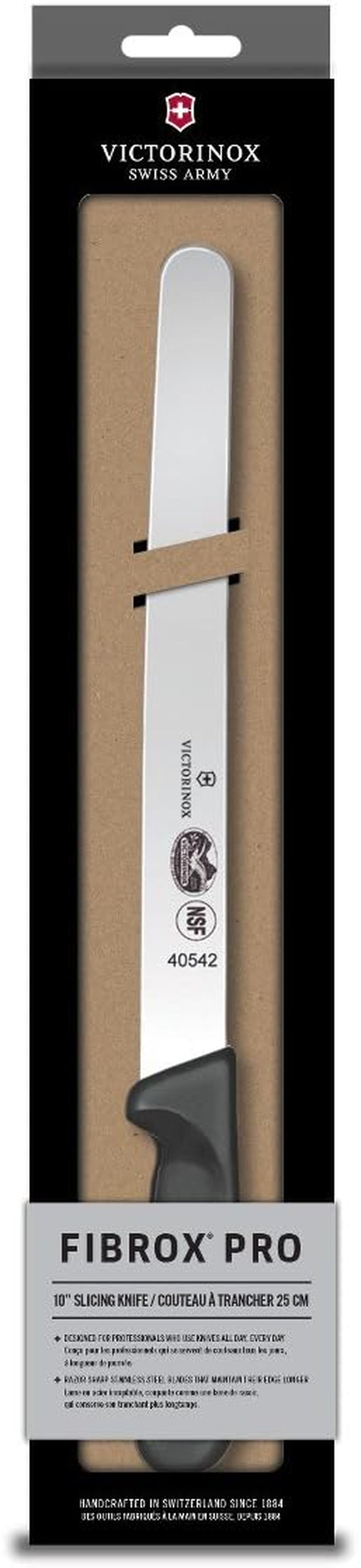 10 Inch Slicing Knife with Round Tip