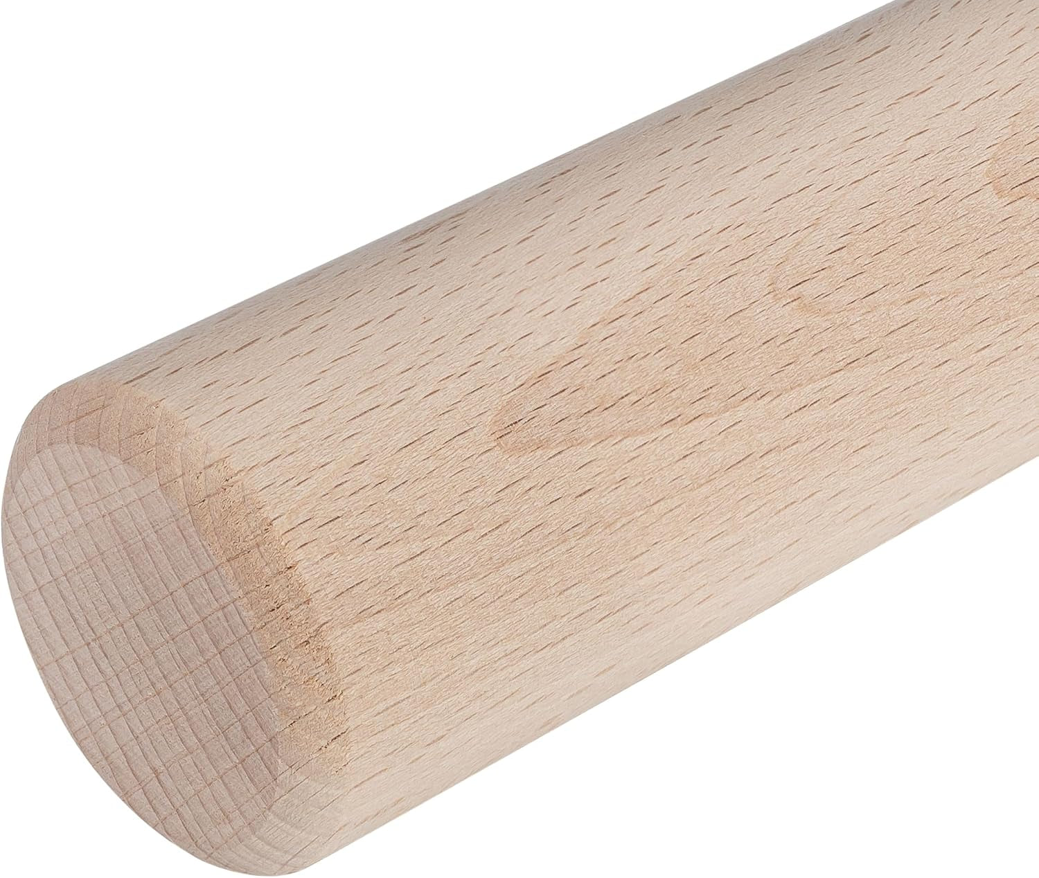 Matfer Bourgeat Beechwood Rolling Pin, 19.63"L x 1.88"W