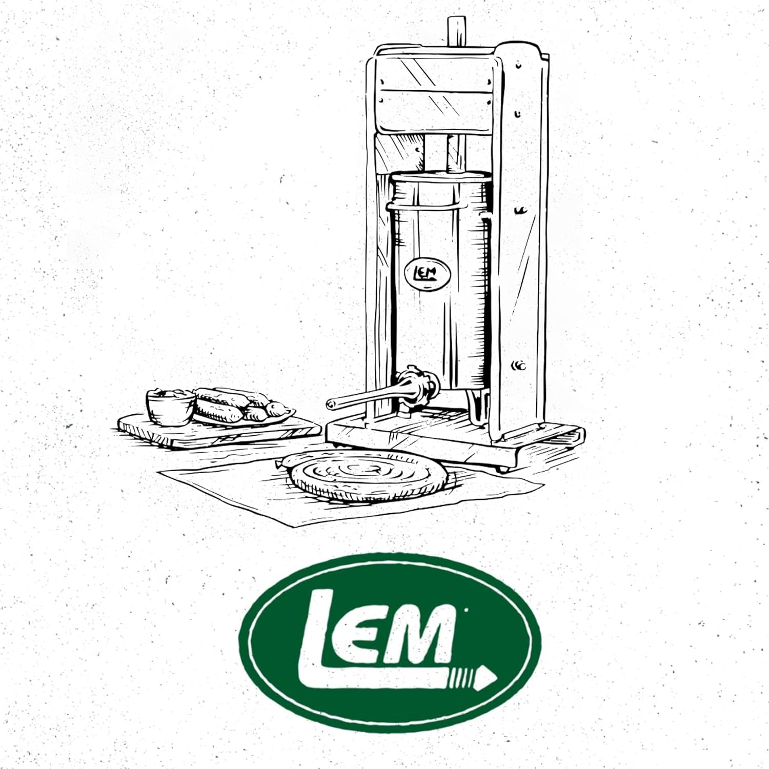 LEM 5-Lb Stainless Steel Vertical Sausage Stuffer