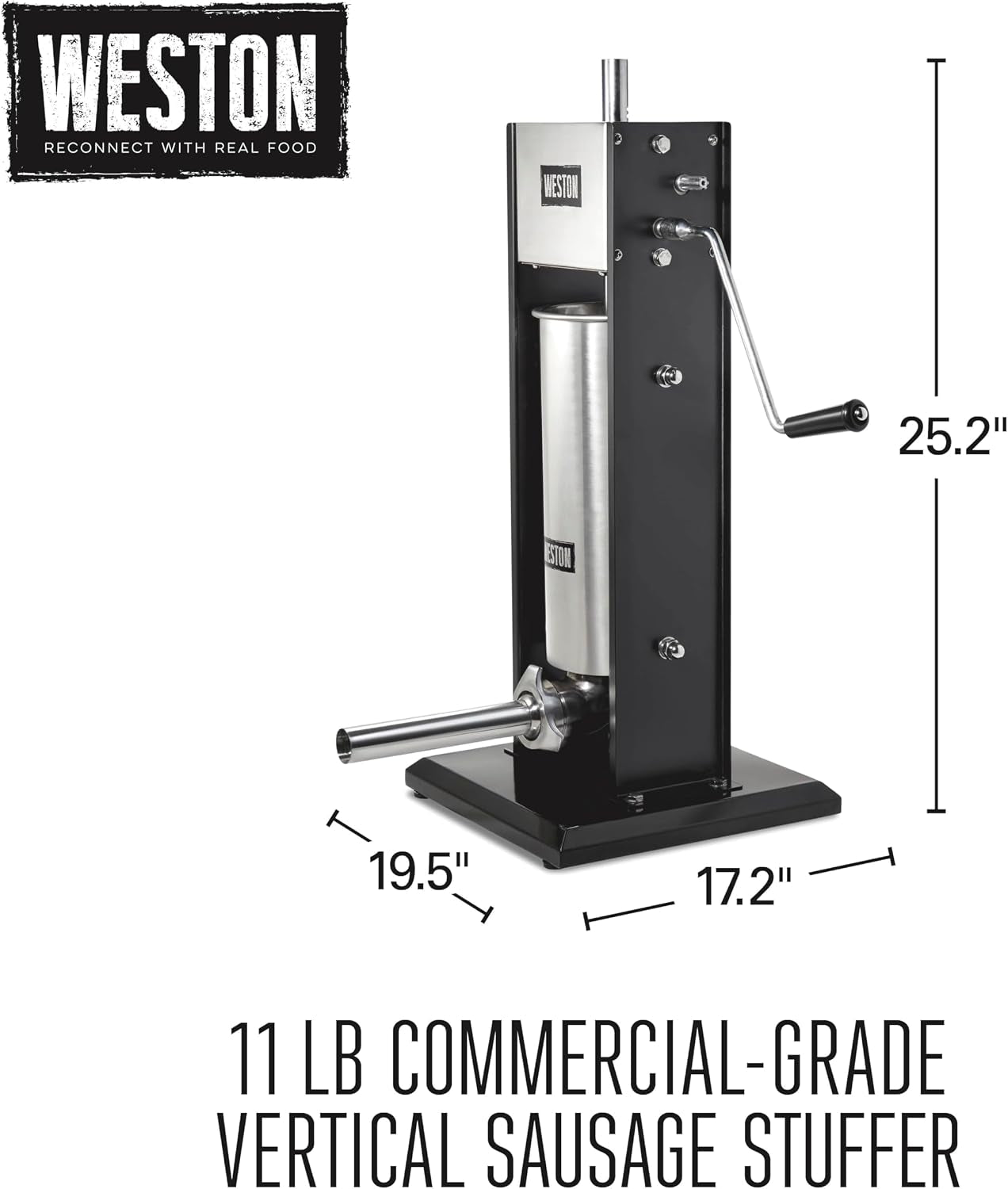 Weston Vertical Sausage Stuffer 11 lb