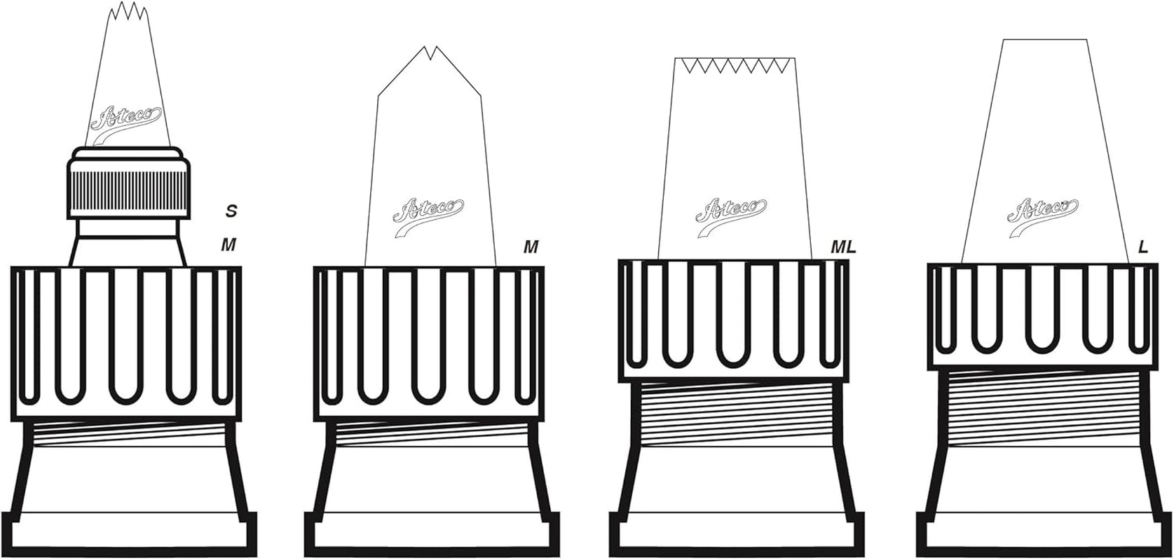 Ateco Coupler Set