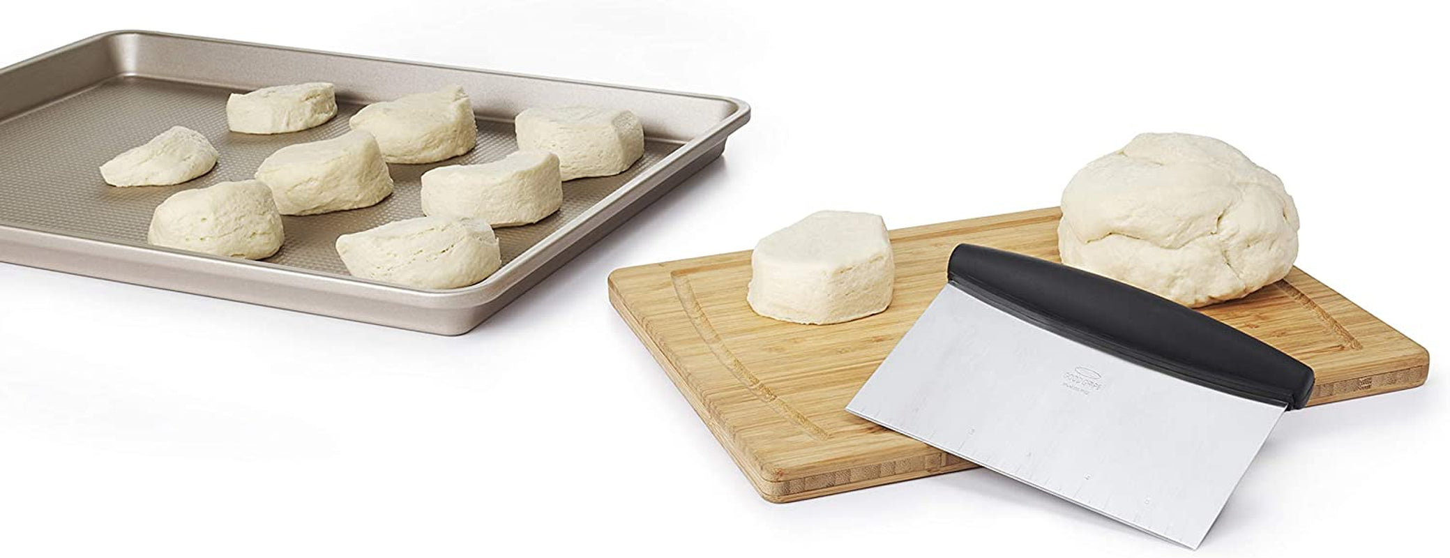 OXO Good Grips Stainless Steel Multi-Purpose Scraper & Chopper