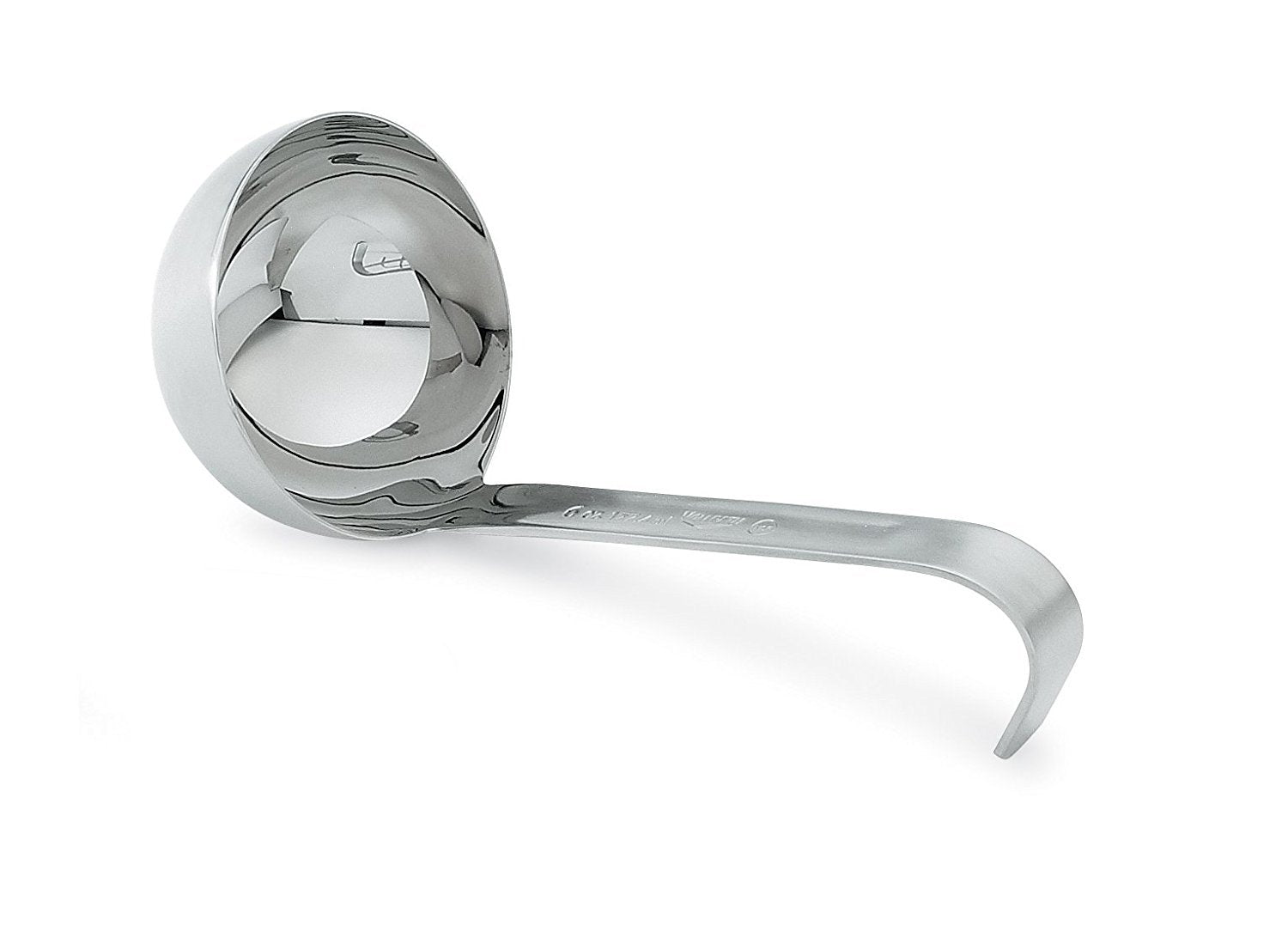 Vollrath Jacob's Pride 2 oz. One Piece Stainless Steel Ladle with Short Kool Touch® Handle