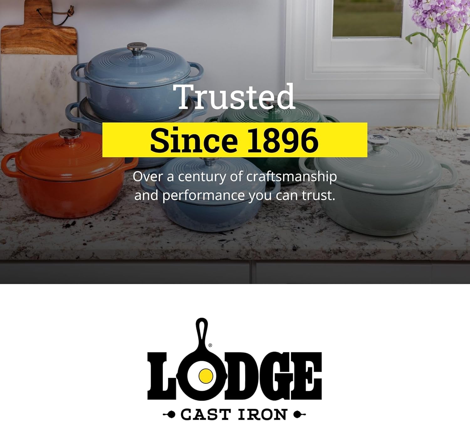 Lodge Enameled 6-Quart Dutch Oven