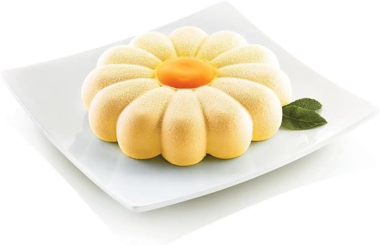 Silikomart 3Design Silicon Mould Bundt Pans, Gray (Meringa Style)