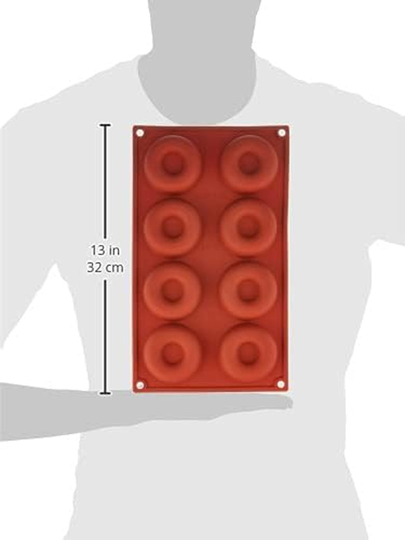 Silikomart SF011/C Silicone Classic Collection Mold Shapes, Ring, Medi