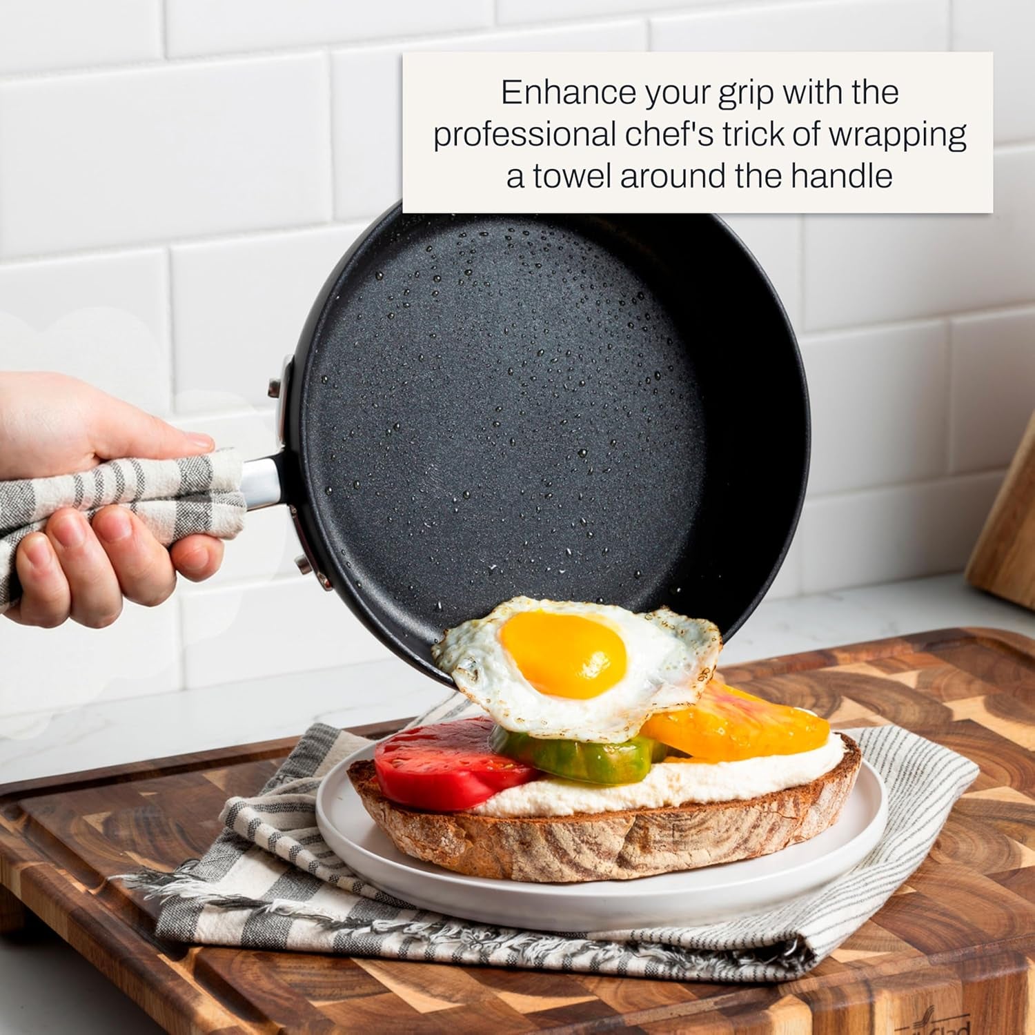 All-Clad HA1 Hard Anodized Nonstick Fry Pan 12 Inch Induction Oven Bro