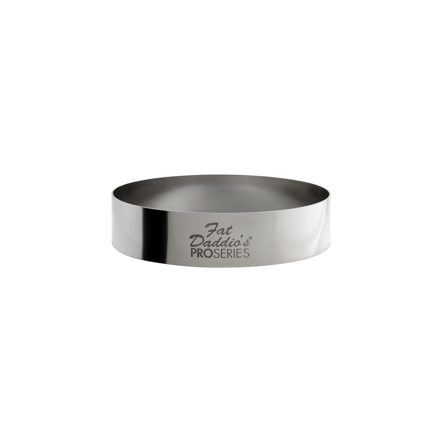 Fat Daddio's Stainless Steel Round Cake & Pastry Ring, 3 x 0.75 Inch