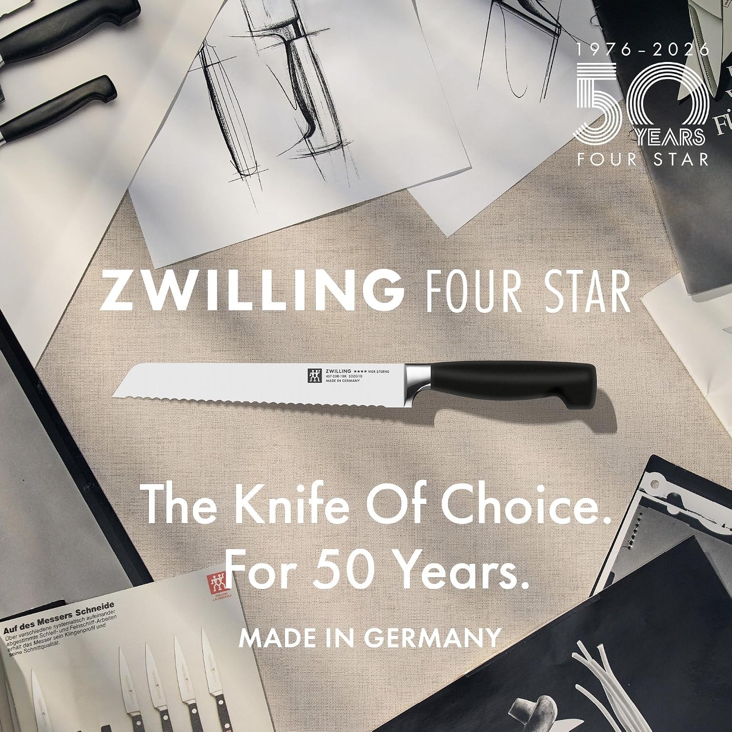 Zwilling Four Star 8-Inch Bread Knife
