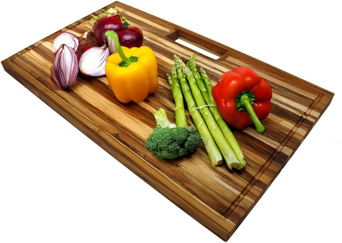 Extra Large Teak Wood Cutting Board