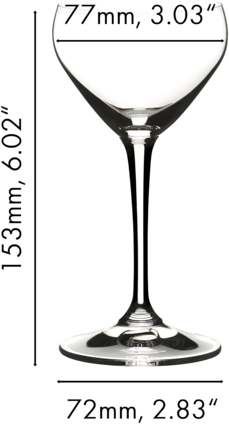 Riedel Bar Nick and Nora Cocktail Glass Set