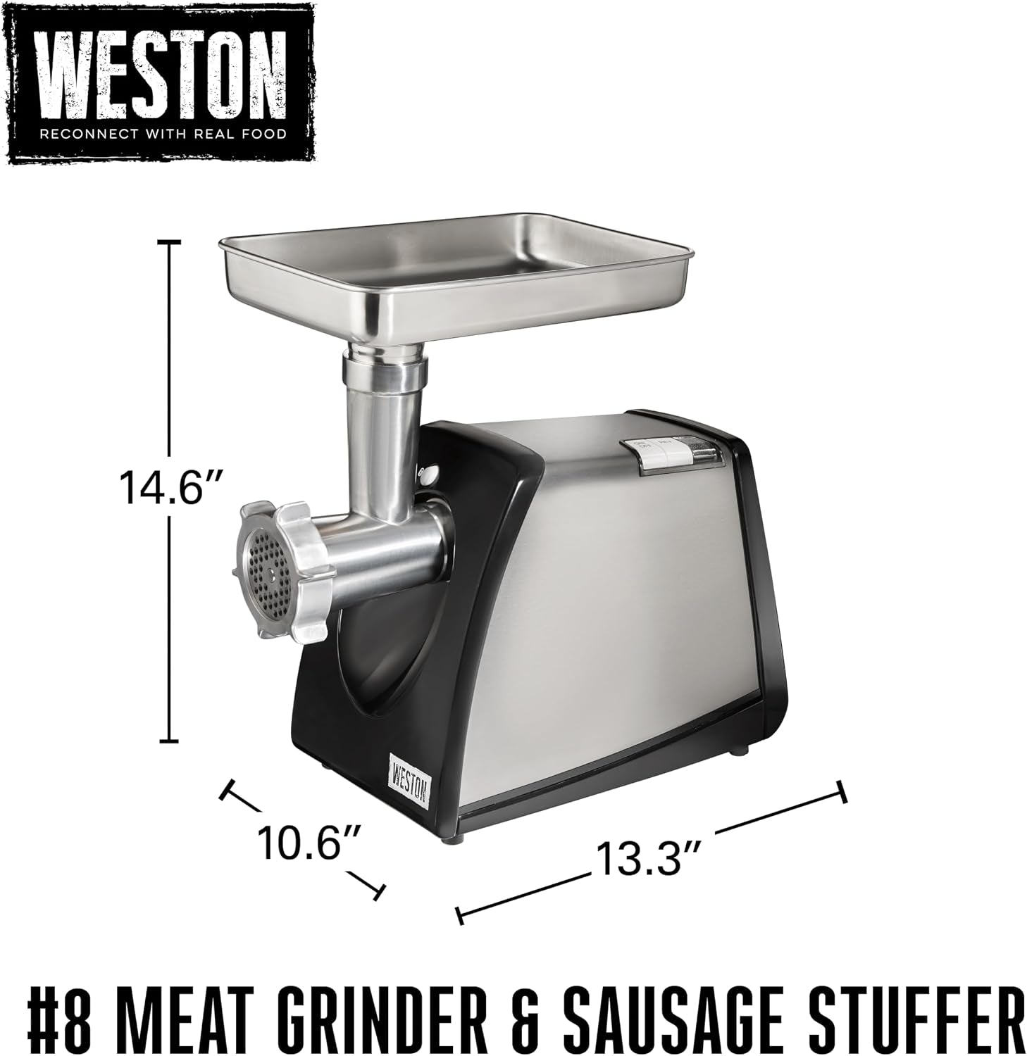 Weston #8 Electric Meat Grinder