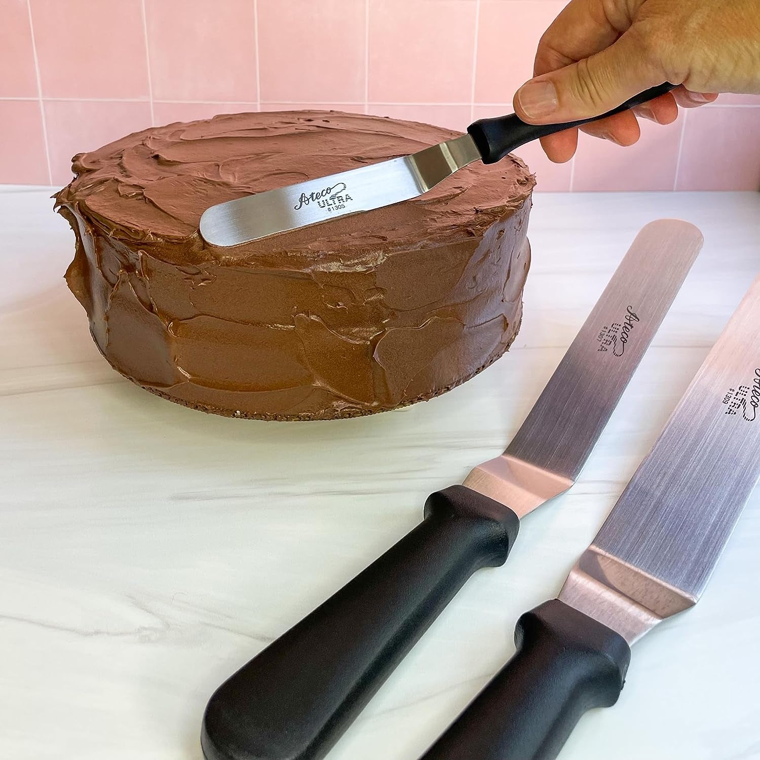 Ateco 6-Inch Icing Spatula Set