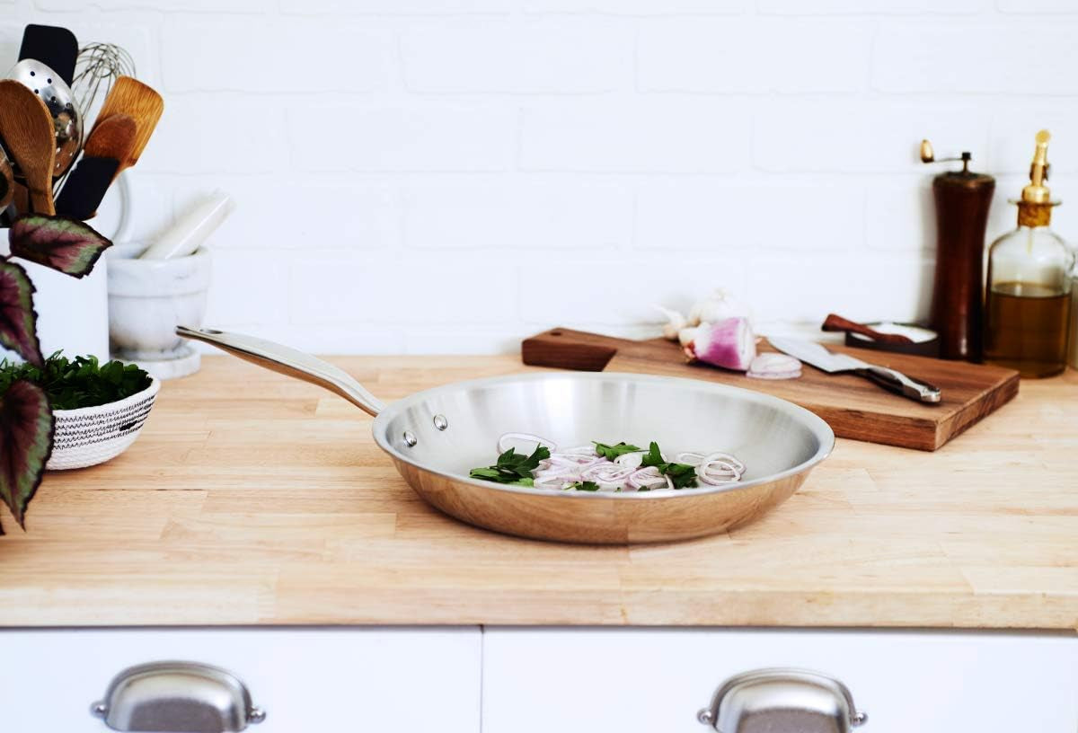 Heritage Steel 12-Inch Titanium-Strengthened Fry Pan