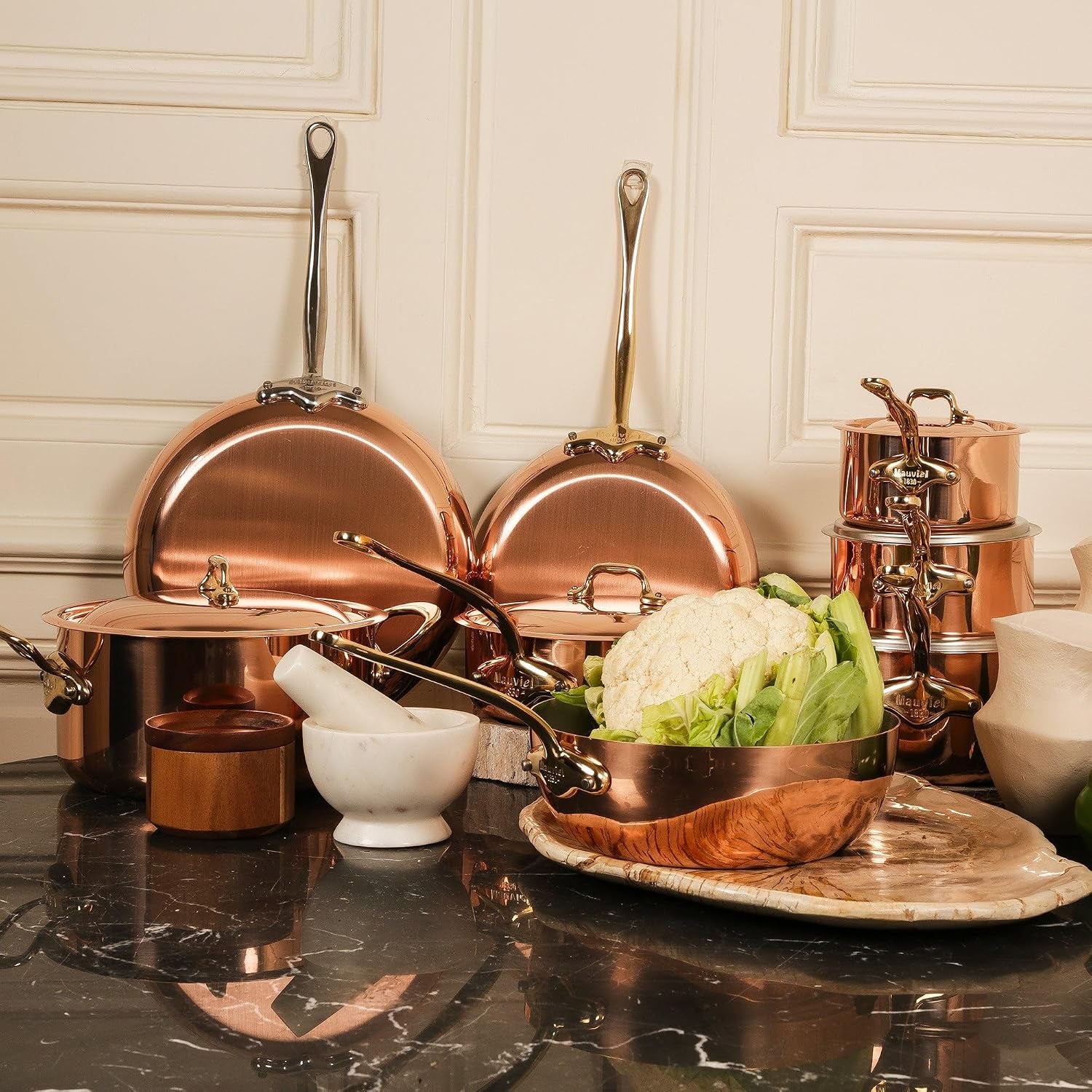 Mauviel M'Heritage 150 B 1.5mm Polished Copper & Stainless Steel Sauce