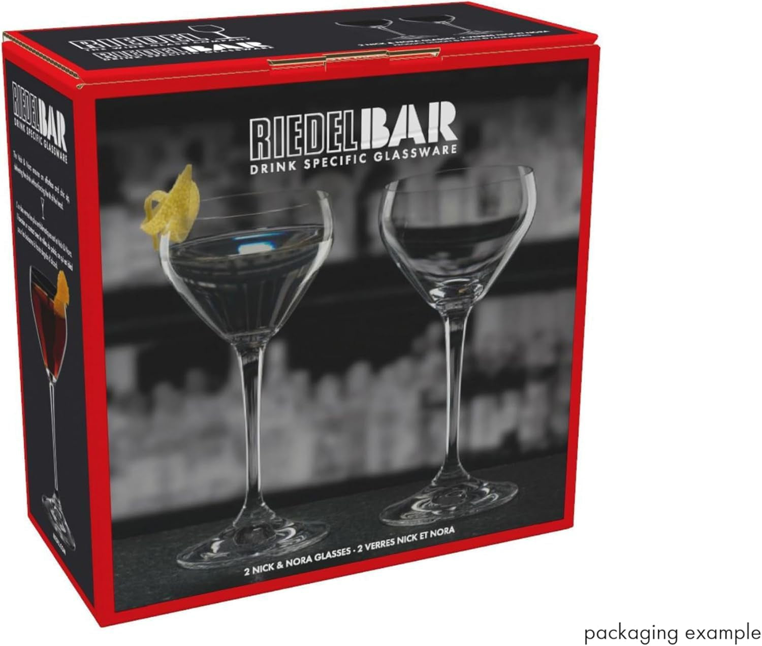 Riedel Bar Nick and Nora Cocktail Glass Set