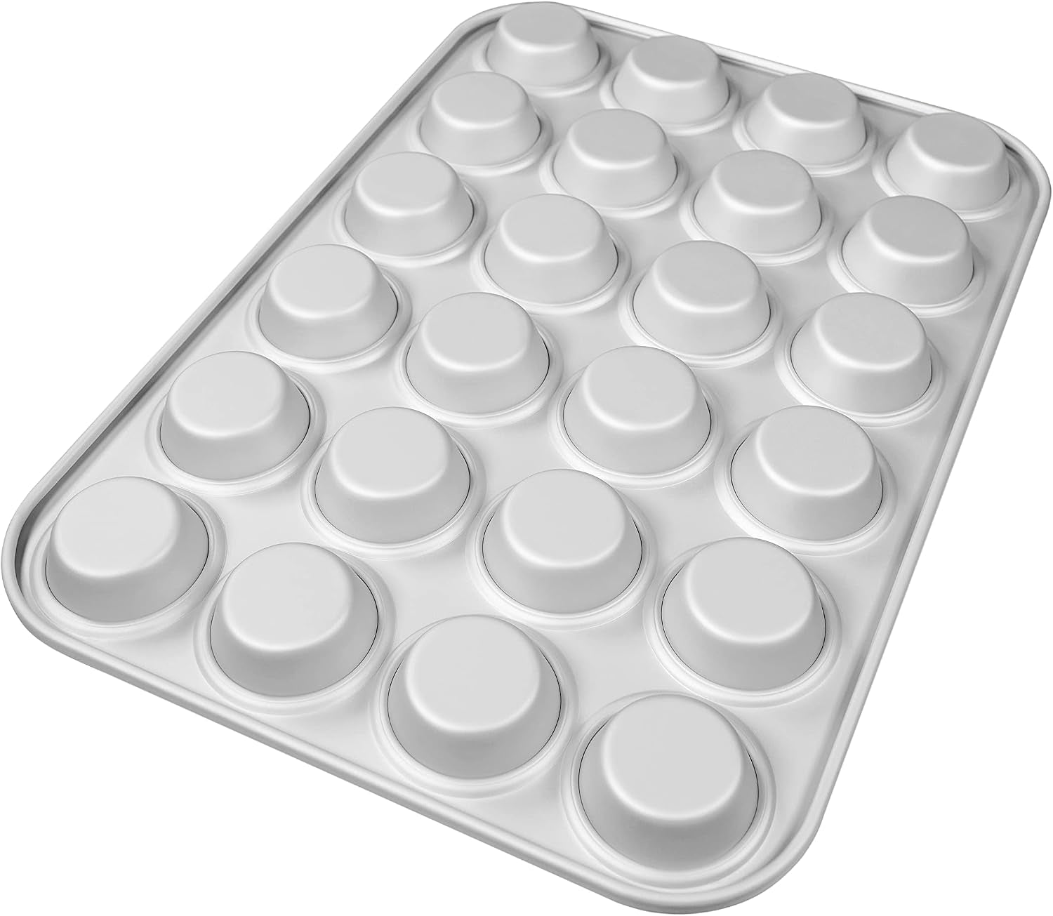 Fat Daddio's Anodized Aluminum Mini Muffin Pan, 11.2 x 15.8 Inch