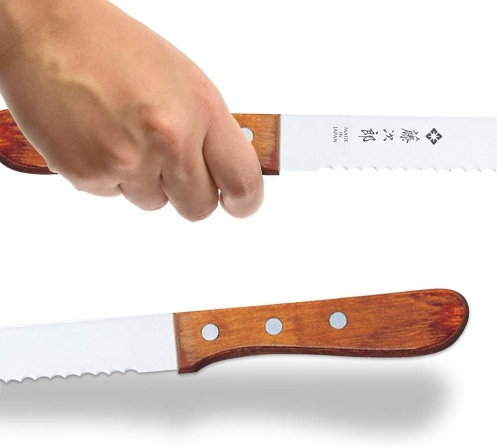 Tojiro Bread Slicer 9.4-Inch Serrated Knife