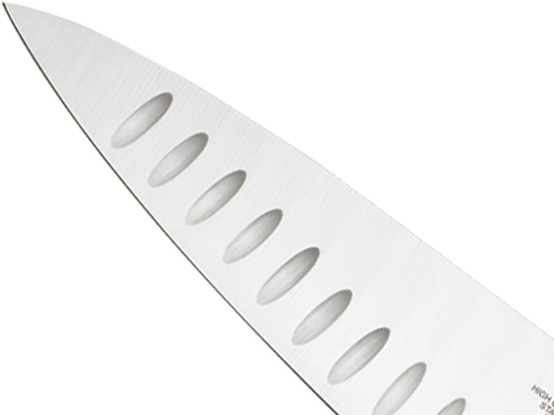 Mercer Culinary M22611 Millennia Black Handle, 10-Inch Granton Edge