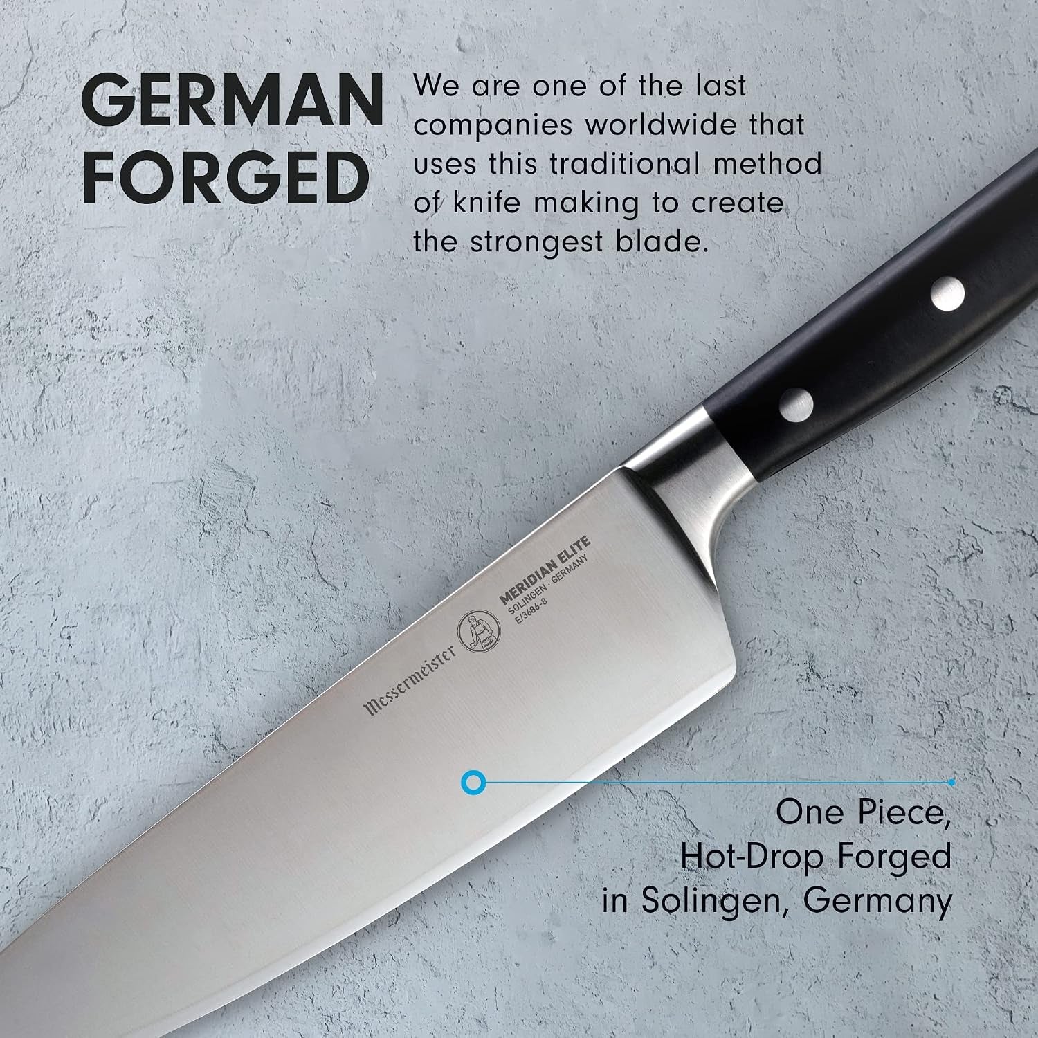 Messermeister Meridian Elite 8-Inch Chef's Knife