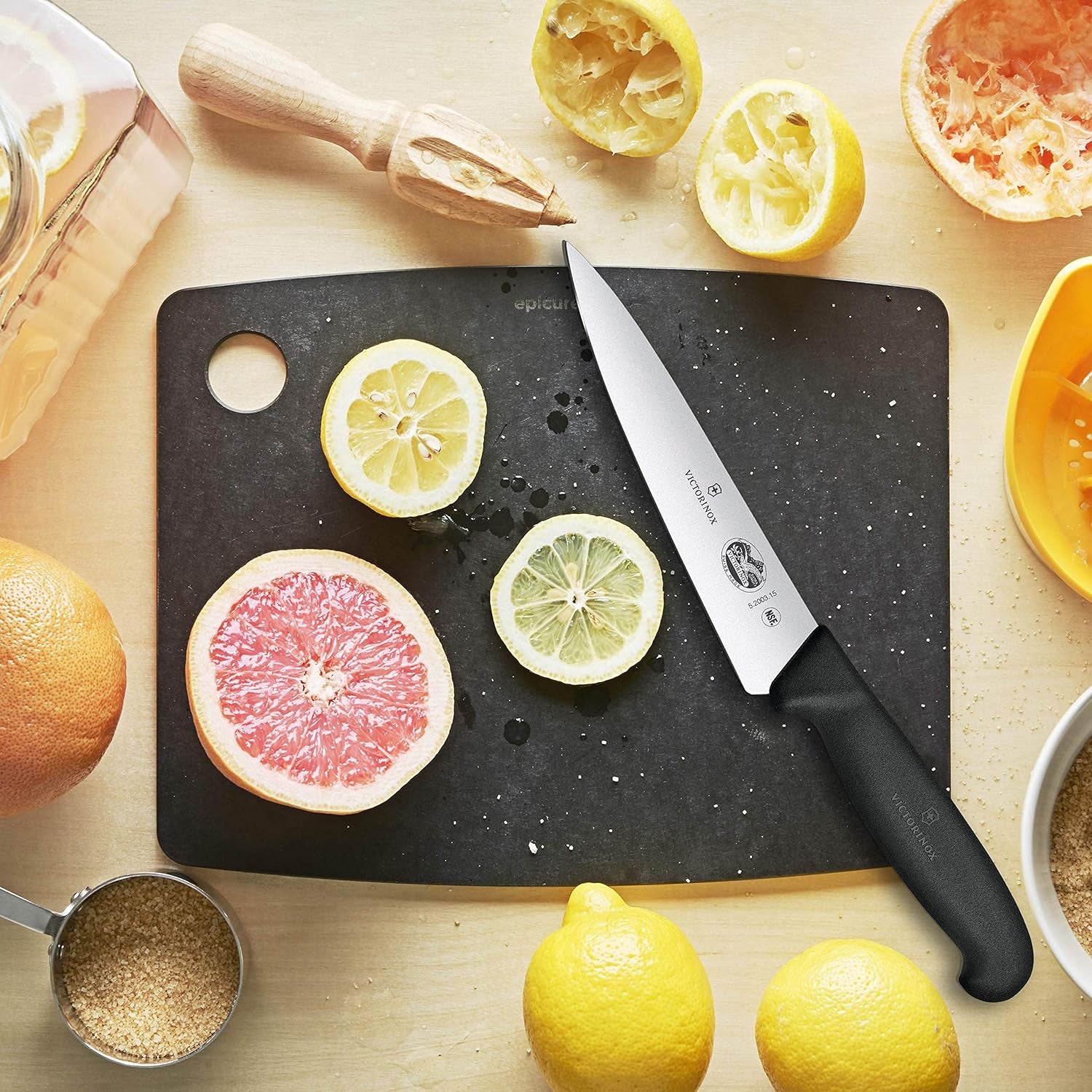Victorinox Fibrox 6 Inch Straight Edge Chef's Knife