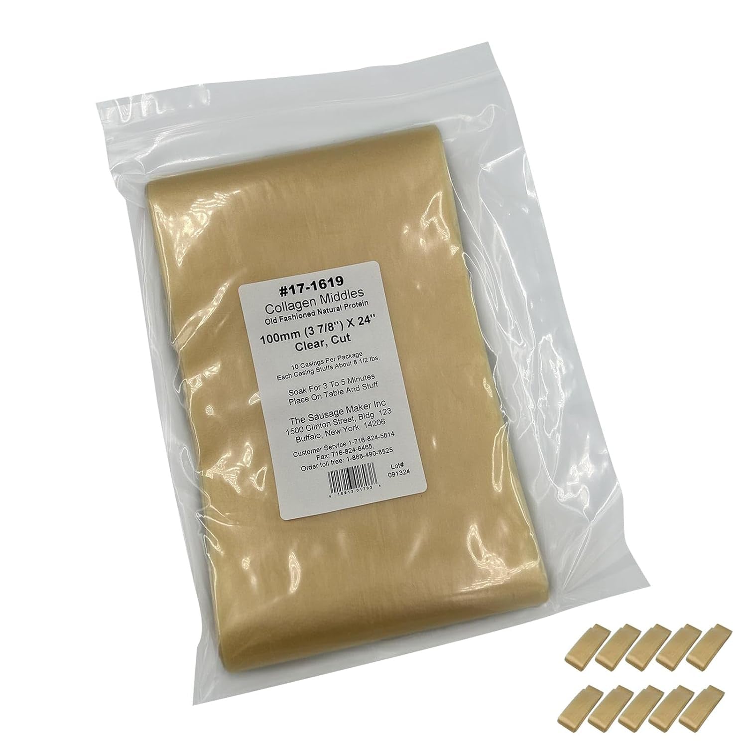 The Sausage Maker Weston Collagen Sausage Casings