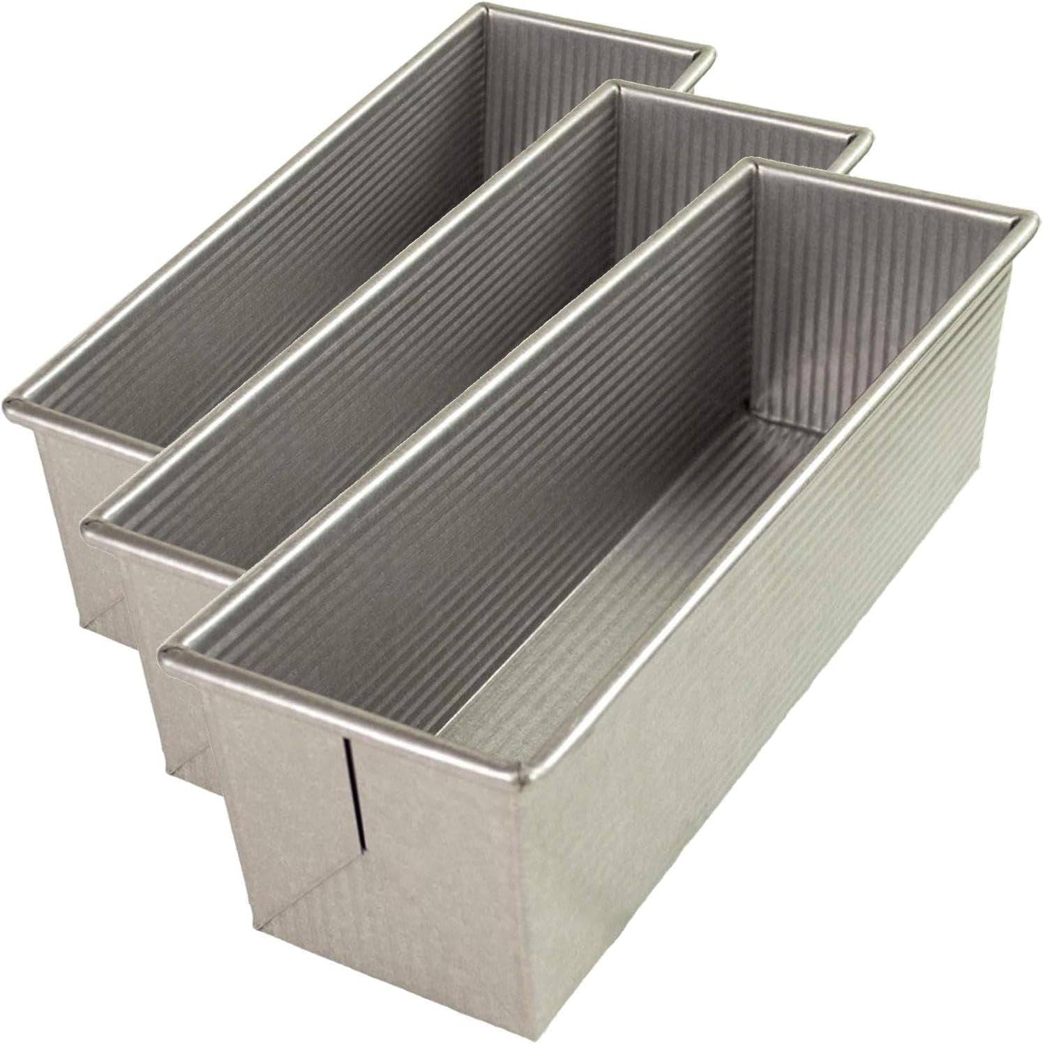 USA Pan Bakeware Pullman Loaf Pan With Cover, 9 x 4 inch, Nonstick & Q